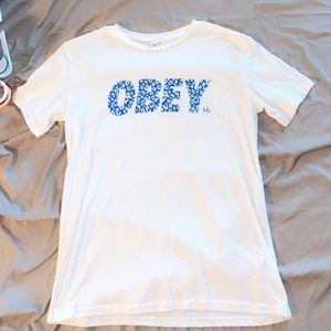 size small obey shirt